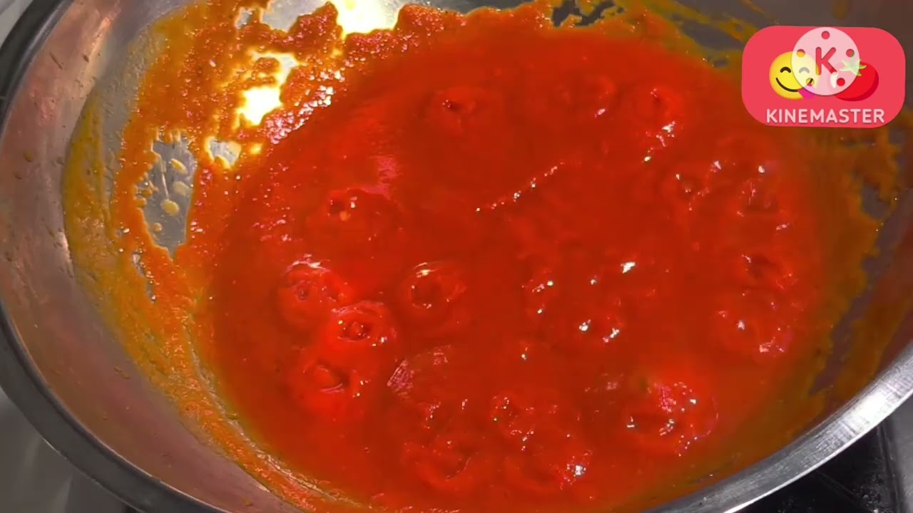 Homemade Tasty Tomato 🍅 ketchup #homemade #tomatoketchup 