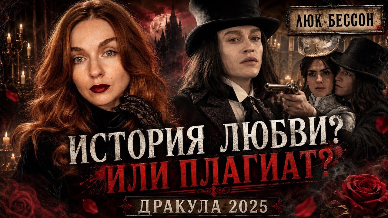 Дракула 2025: история любви или плагиат года? Зачем Бессон снял ромком вместо хоррора? 