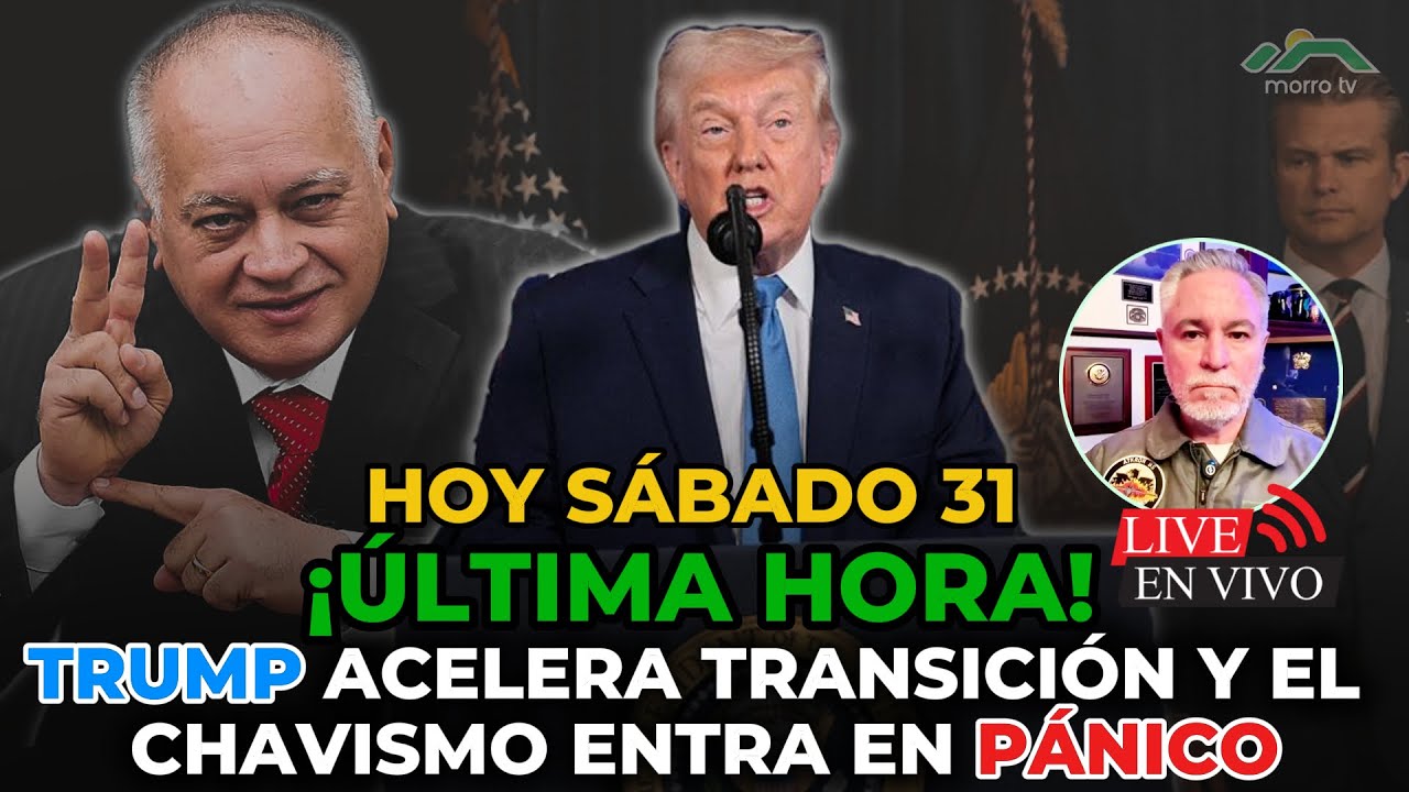 🔴 ÚLTIMA HORA: TRUMP ACELERA TRANSICIÓN Y EL CHAVISMO ENTRA EN PÁNICO