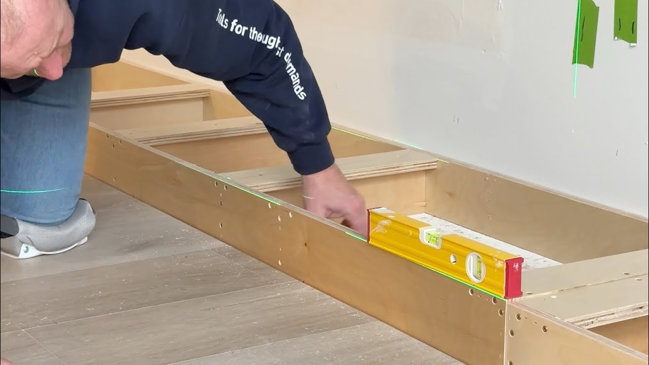 STOP struggling to get level cabinets
