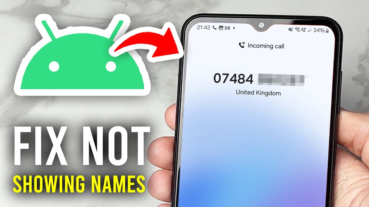 How To Fix Android Not Showing Contacts Names - Full Guide