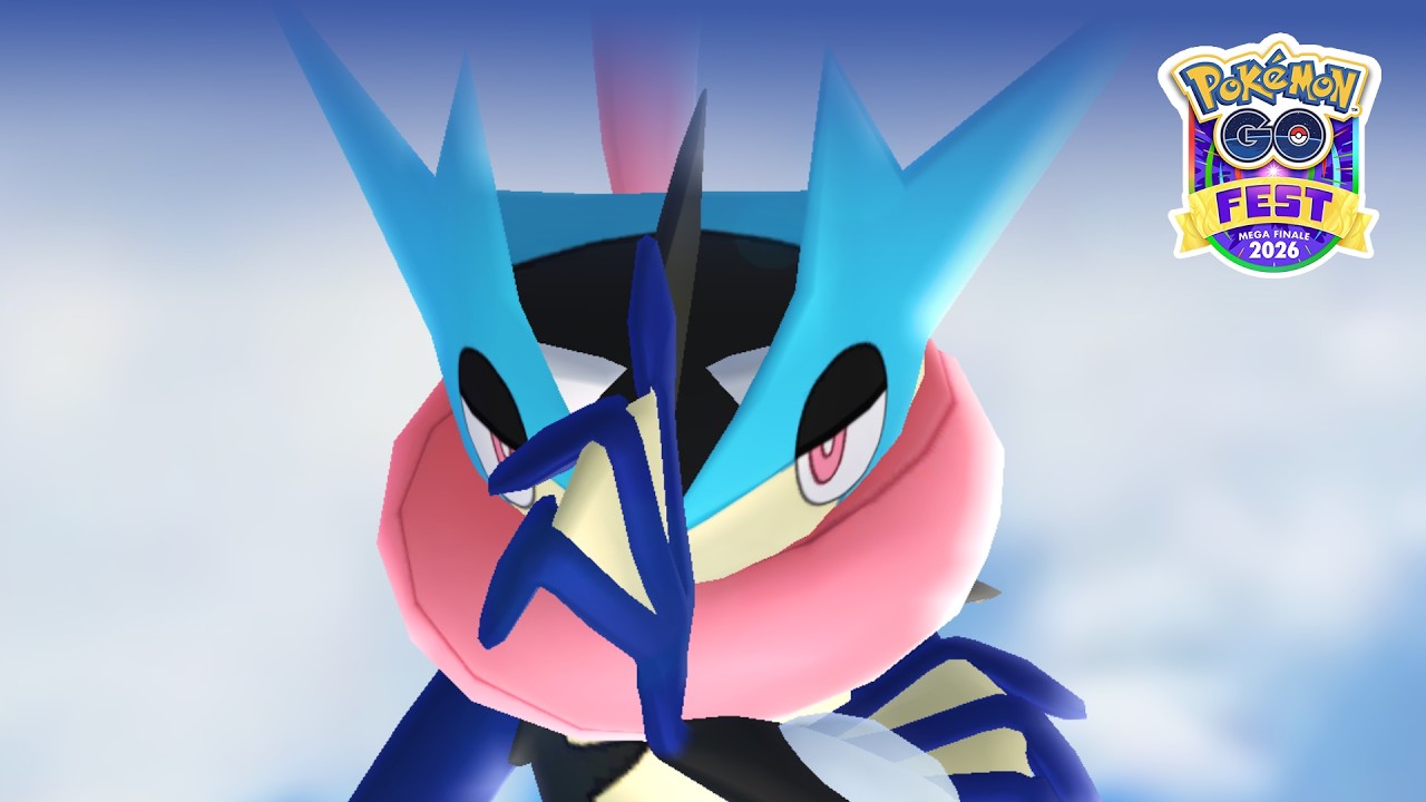 Mega Greninja has arrived in Pok&eacute;mon GO!