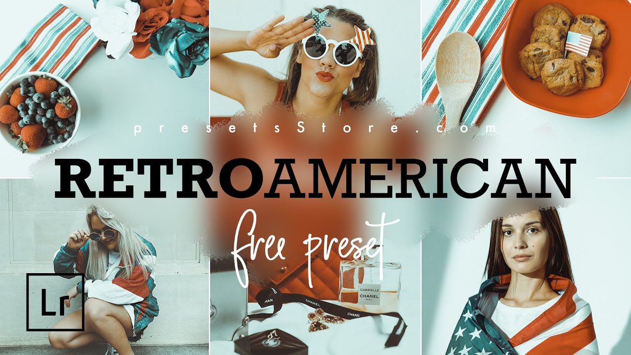 Retro American &mdash; Mobile Preset Lightroom 2020 | Tutorial | Free | Retro Photography | Vintage Preset