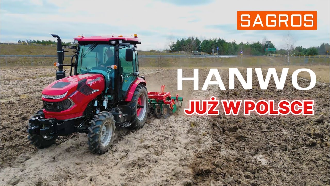 Ciągniki HANWO | Pierwszy test w polu