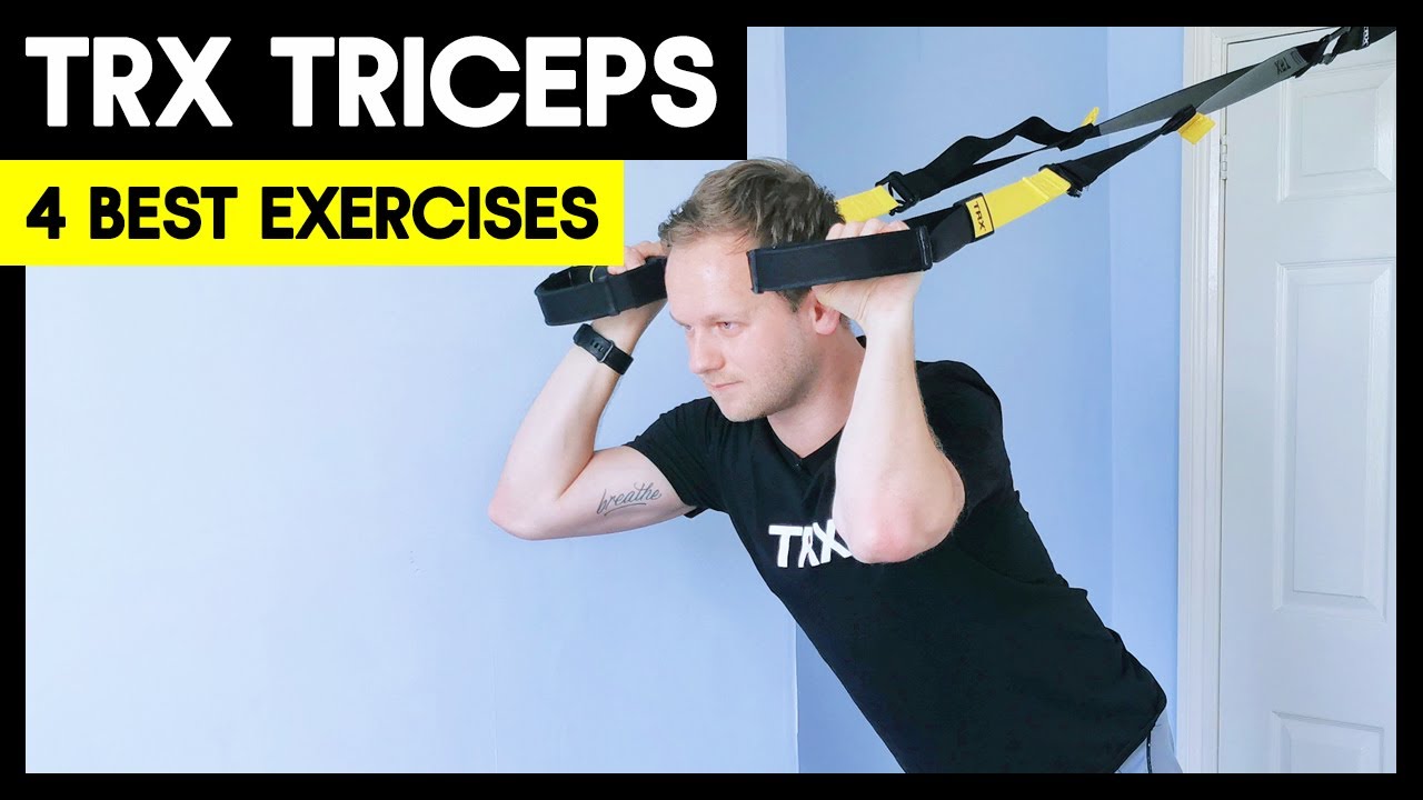 4 ЛУЧШИХ УПРАЖНЕНИЯ НА ТРИЦЕПС С TRX