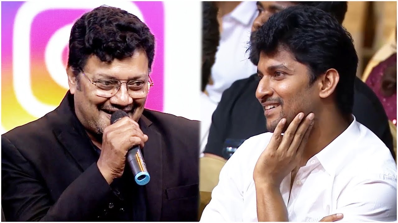 Natural Star Nani Get Impressed With Actor Sai Kumar's Powerful Dialogue At South Awards