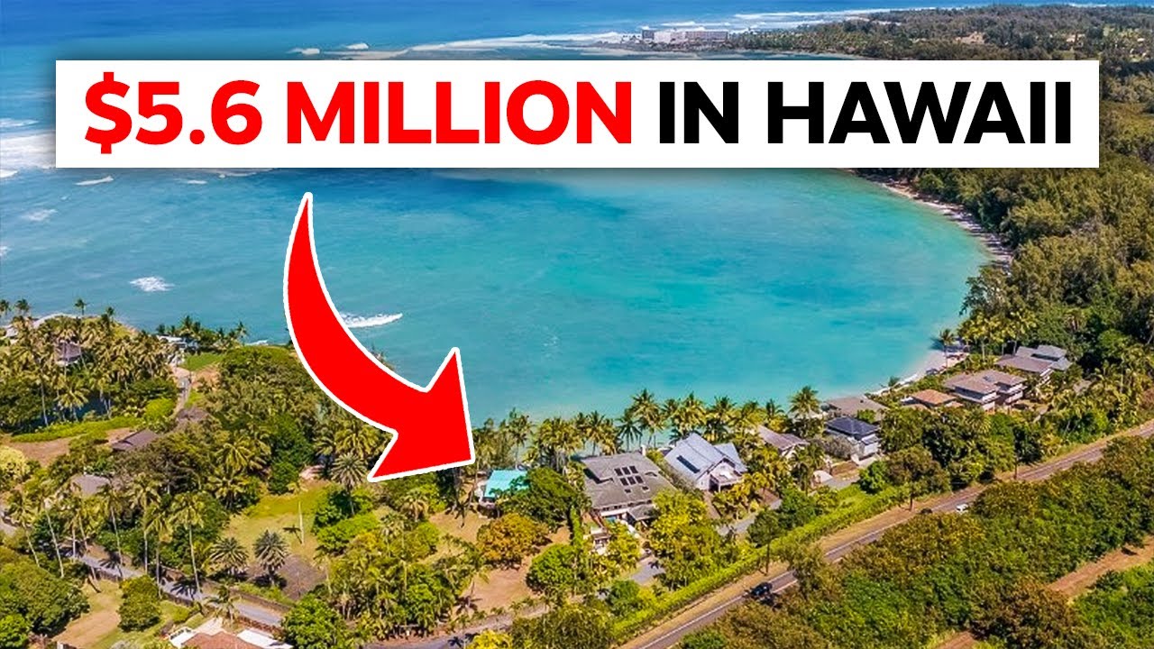 INSIDE a $5,600,000 Oceanfront Home in Hawaii