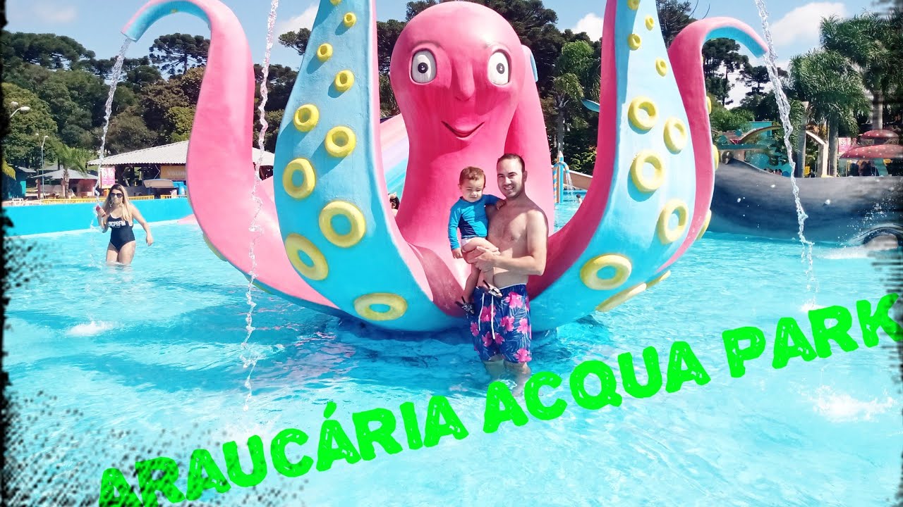 Araucária Acqua Park, passeio em família 👪 venha você também!