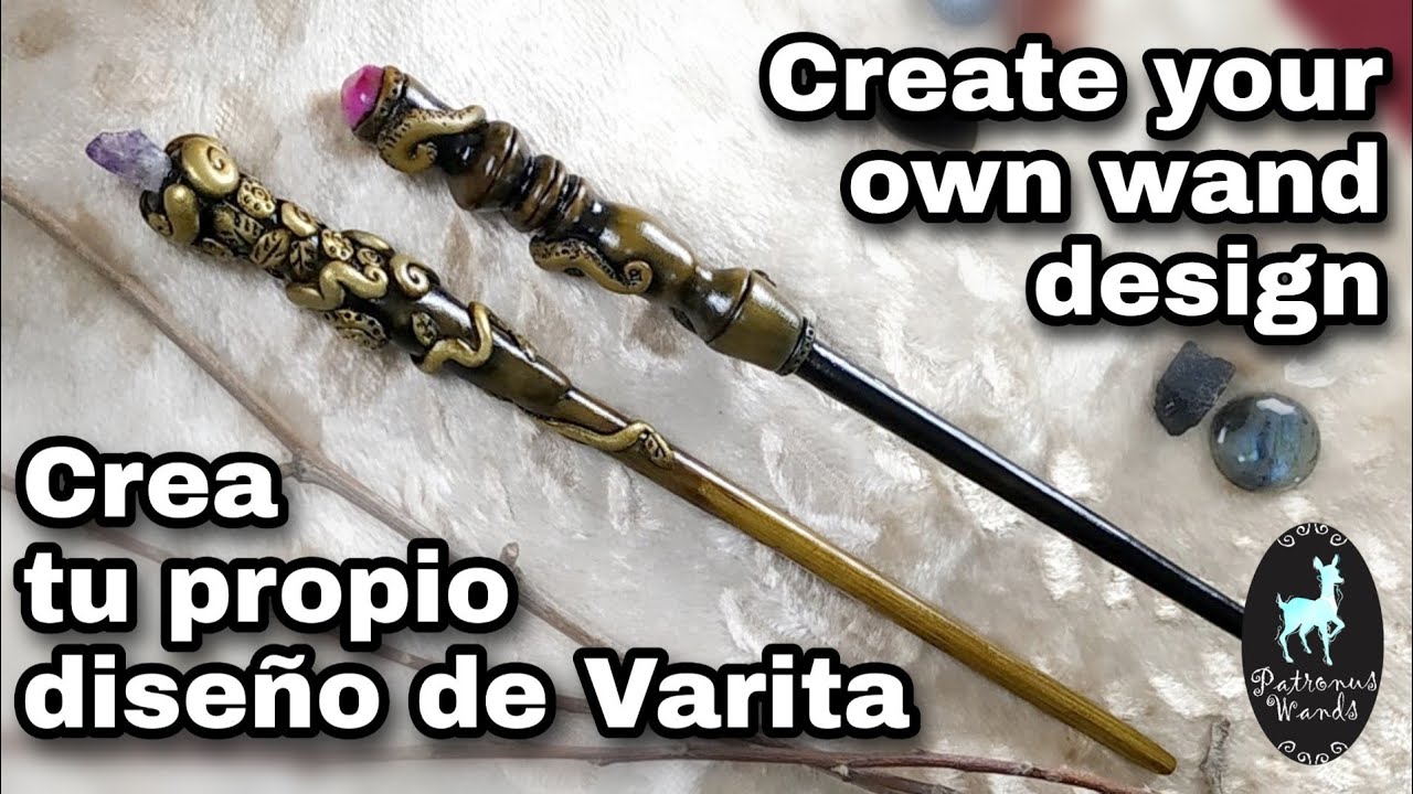 CREA tu propio DISEÑO de VARITA | PATRONUS WANDS