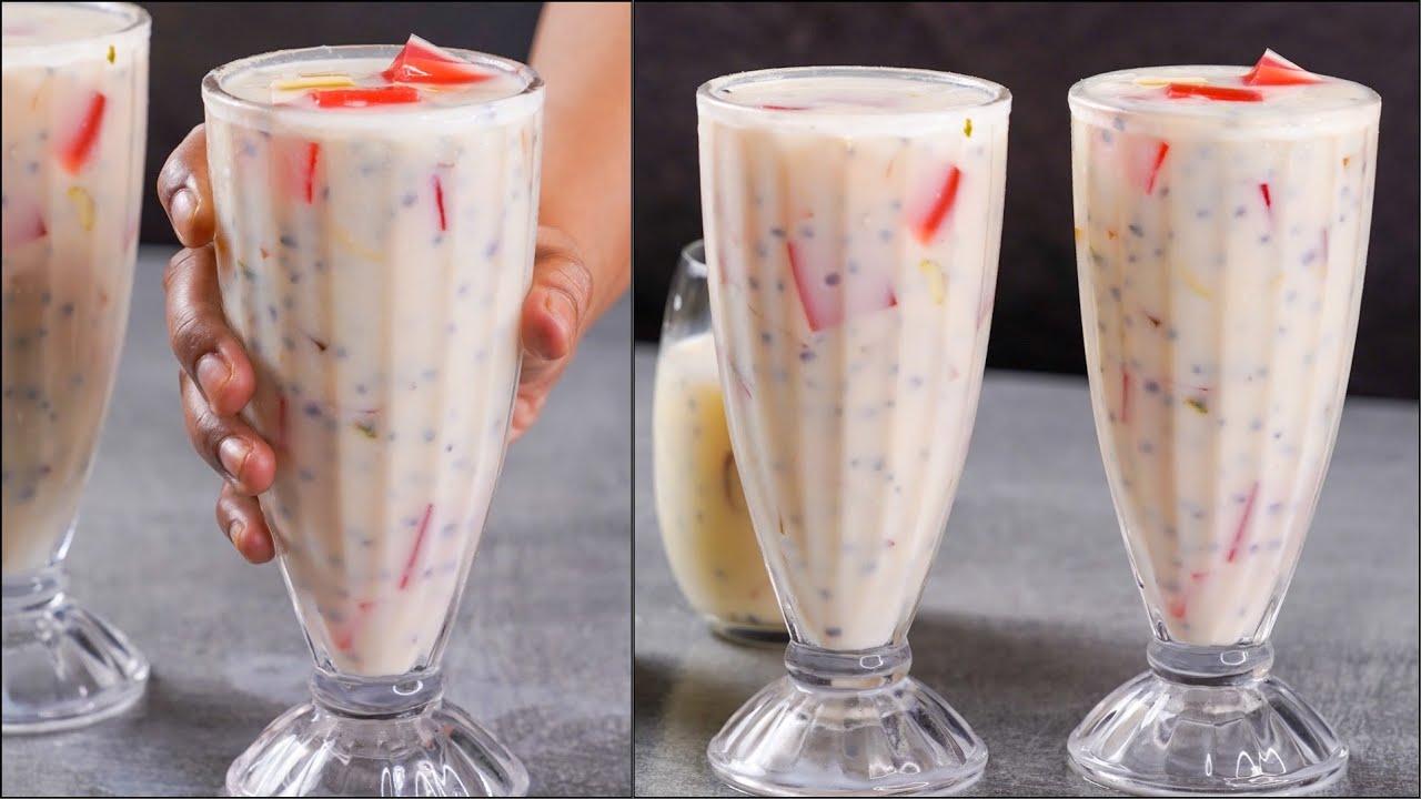 CUSTARD SHARBAT RECIPE | RAMADAN IFTAR SPECIAL DRINK | MILK CUSTARD DRINK | SUMMER DRINK RECIPE