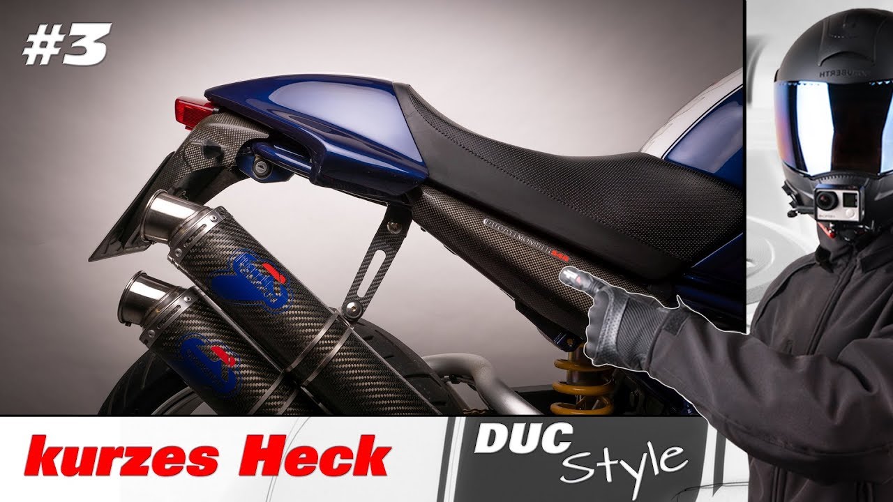 Ducati Monster S4R kurzes Heck / Rahmen k&uuml;rzen / Fehler vermeiden !
