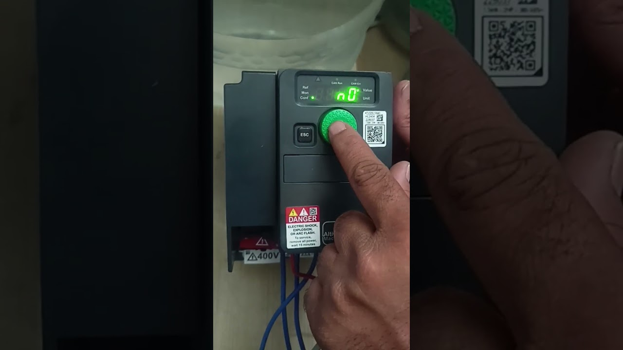 ATV320 FACTORY RESET 