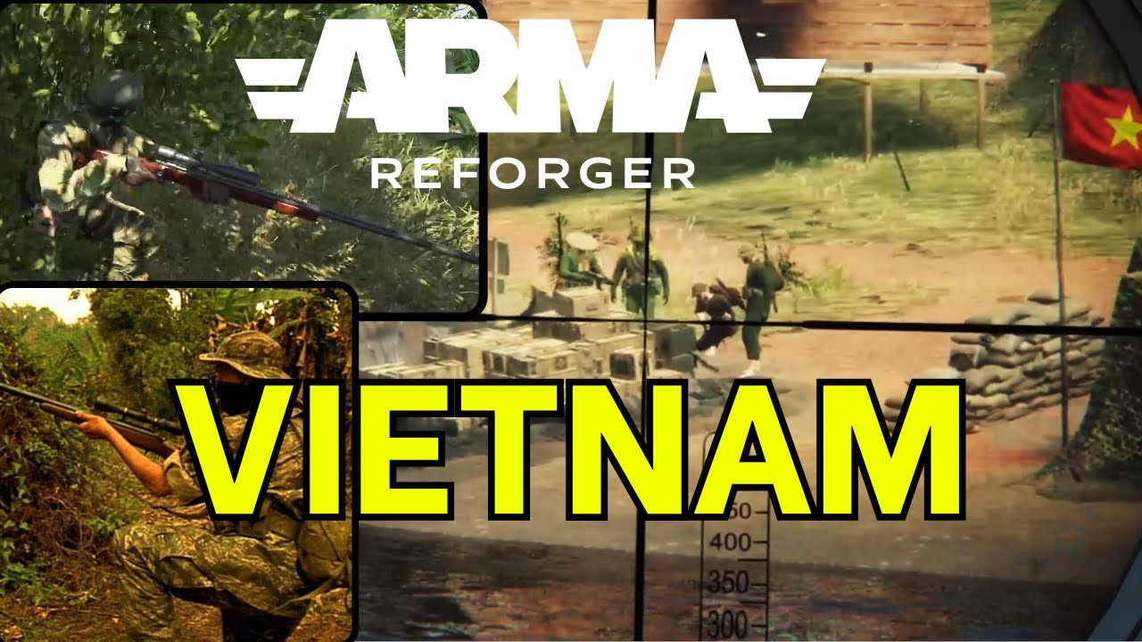VIETNAM: When one SNIPER DESTROYS the ENEMY in ArmA Reforger