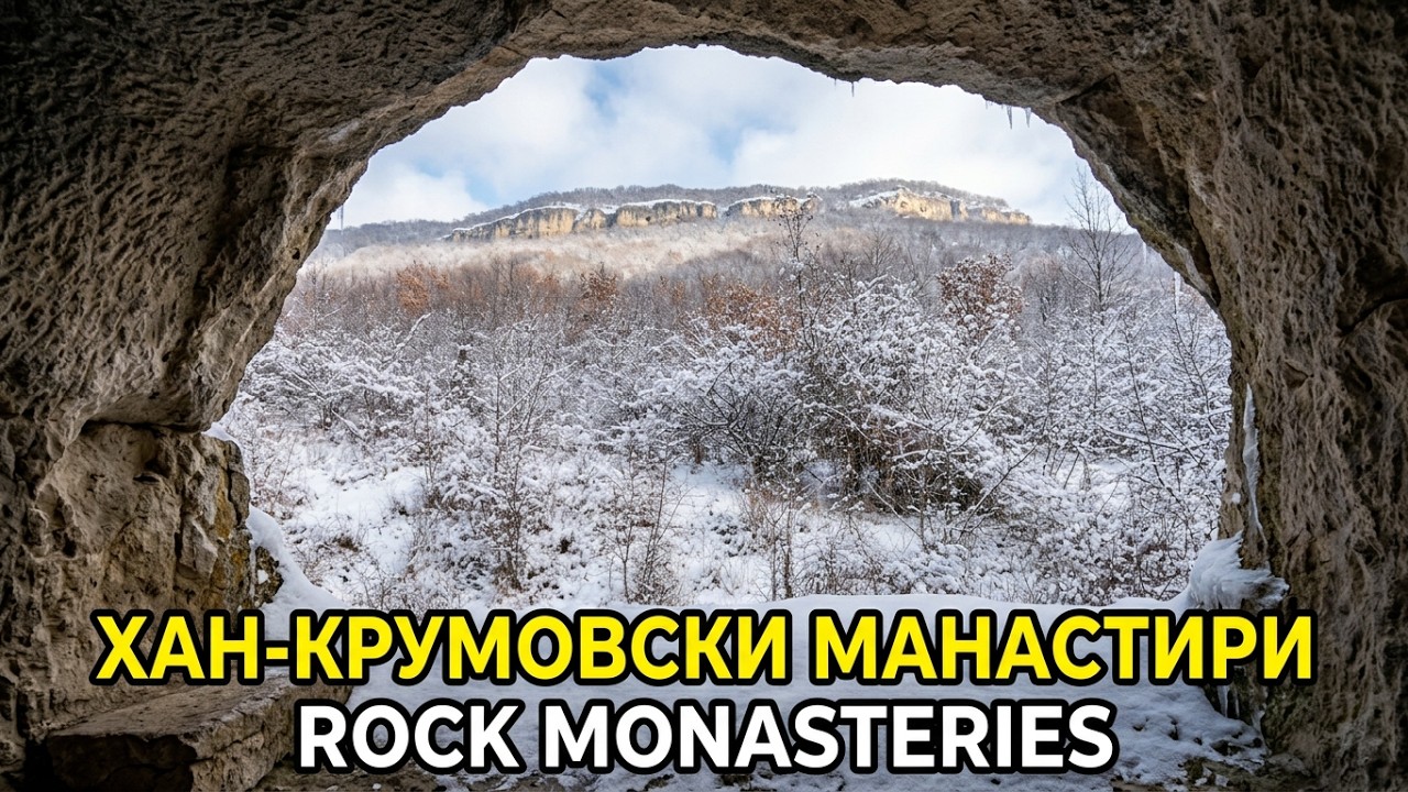 Осмар и Хан-Крумовски Манастир при -8 градуса
