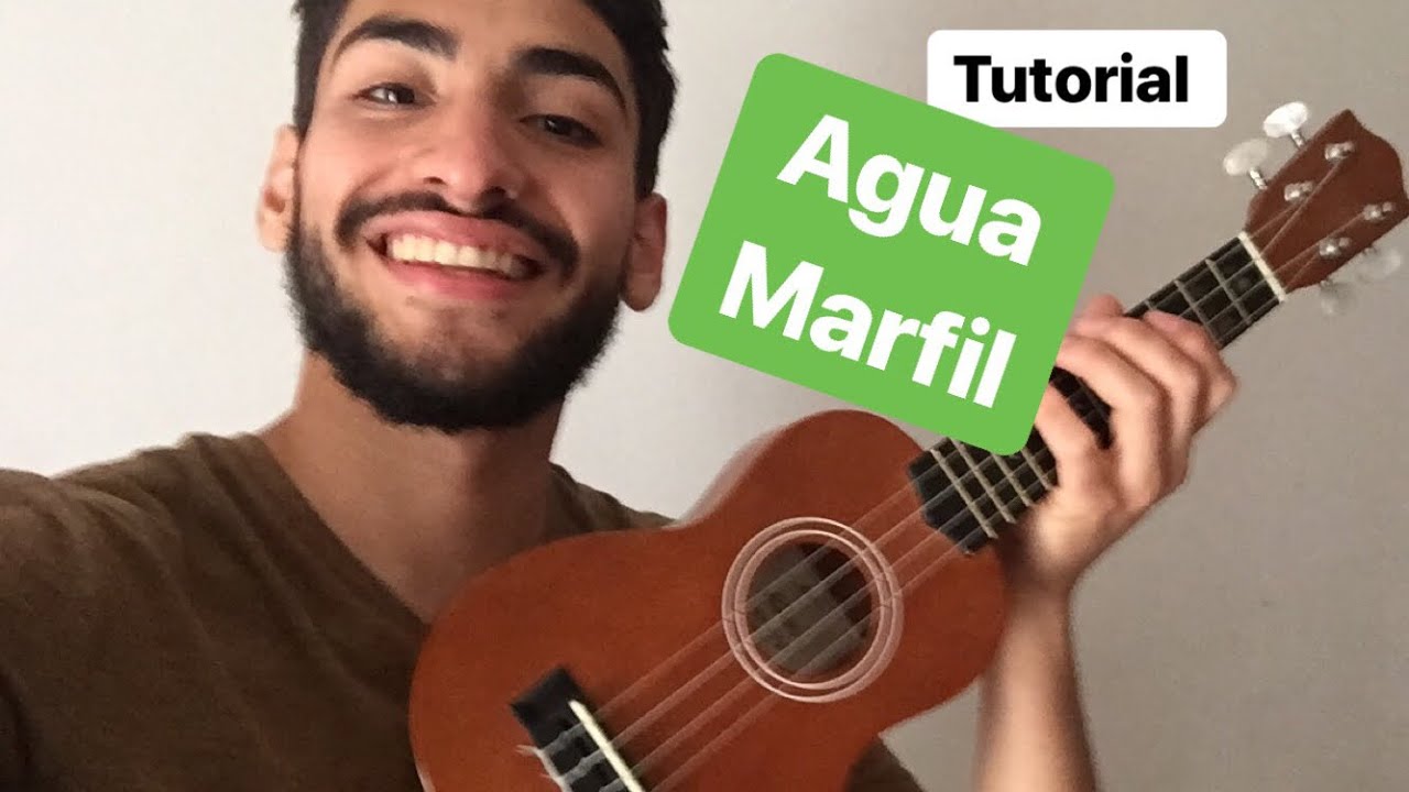 Como tocar AGUA MARFIL en UKELELE de USTED SEÑALEMELO [Tutorial]