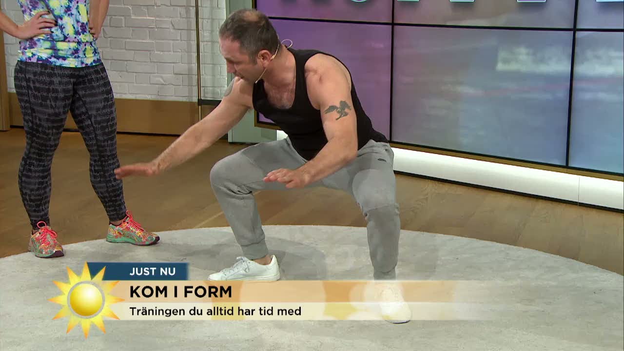 Träningen för dig som har ont om tid - Nyhetsmorgon (TV4)