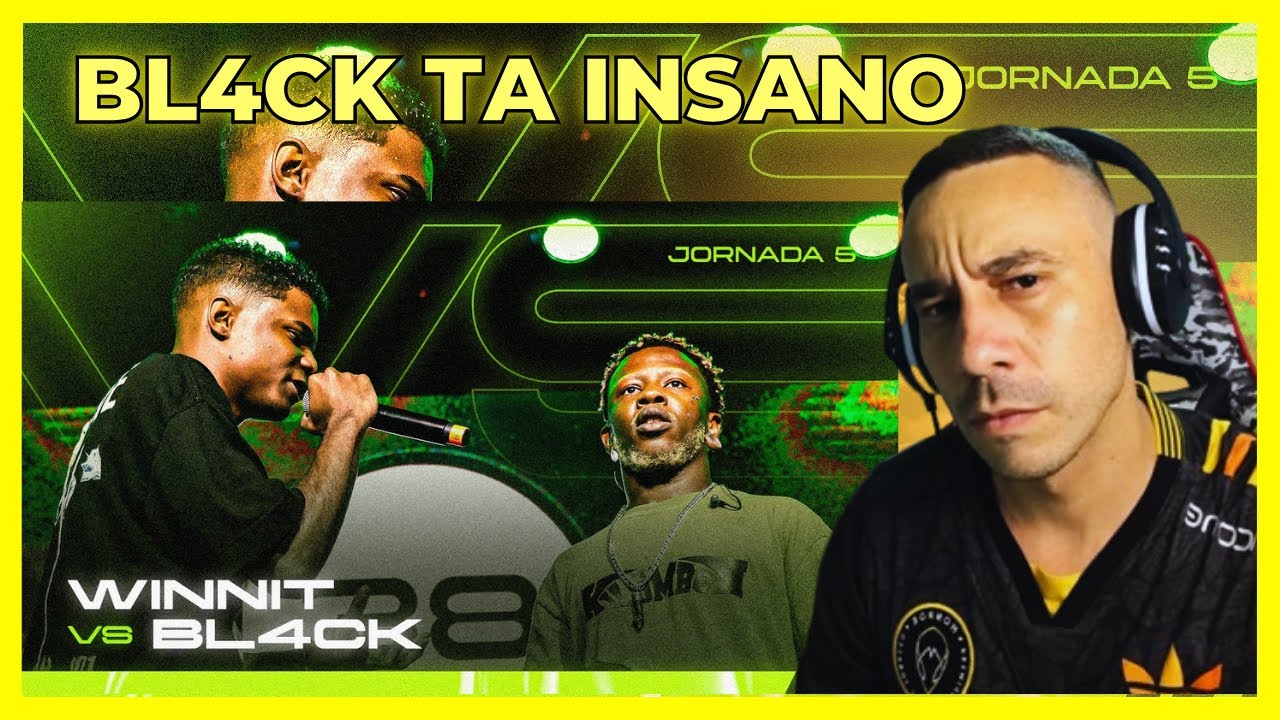 MCZEN REACT- WINNIT VS BL4CK  #FMSBRASIL2024   JORNADA 5 RJ  URBAN BR