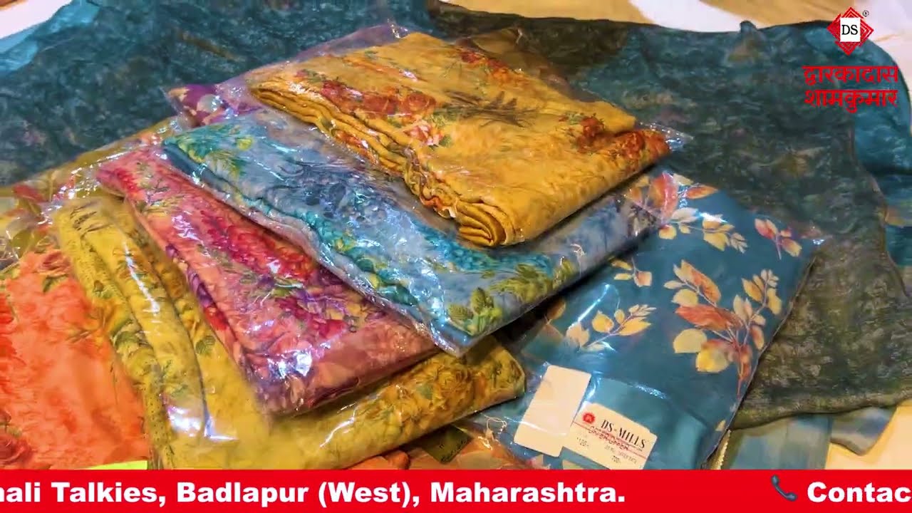 महिलांना आवडणाऱ्या साड्या – आता खास ऑफरमध्ये | Dwarkadas Shamkumar Badlapur