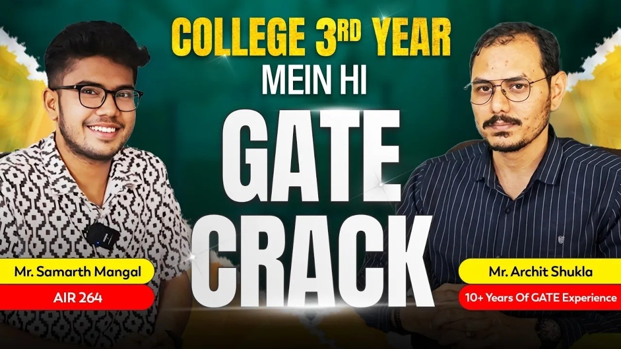 Gate Topper Interview | Samarth Mangal AIR 264 |  Gate CS Preparation and Strategy | Gate At Zeal