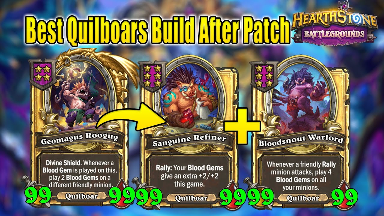 Literally Best Quilboars Build After latest Patch In BG! | Christian Hearthstone Battlegrounds