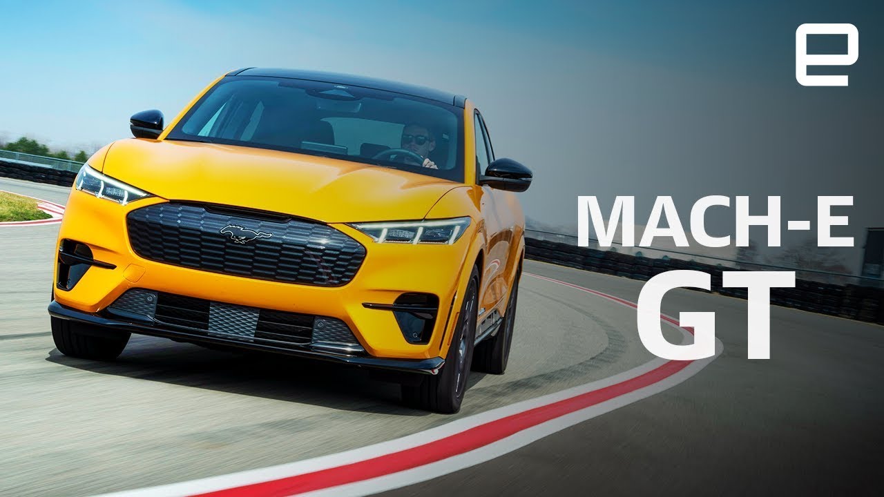 2021 Ford Mustang Mach E GT ridealong EXCLUSIVE    so fast it makes me SICK