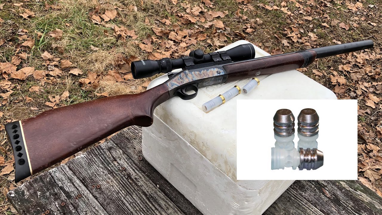 12 Gauge Paradox Slugs With Azot Wad Range Testing