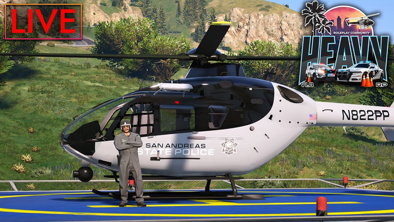 State Police Air Unit in Heavy RP! | GTA RP