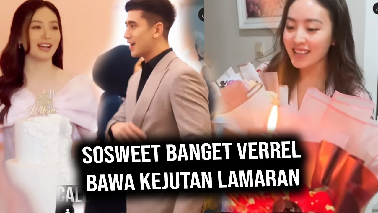 Natasha Wilona Begitu bahagia Saat Verrel Bramasta Datang Dengan Kejutan istimewa ini!! Sosweet 2026