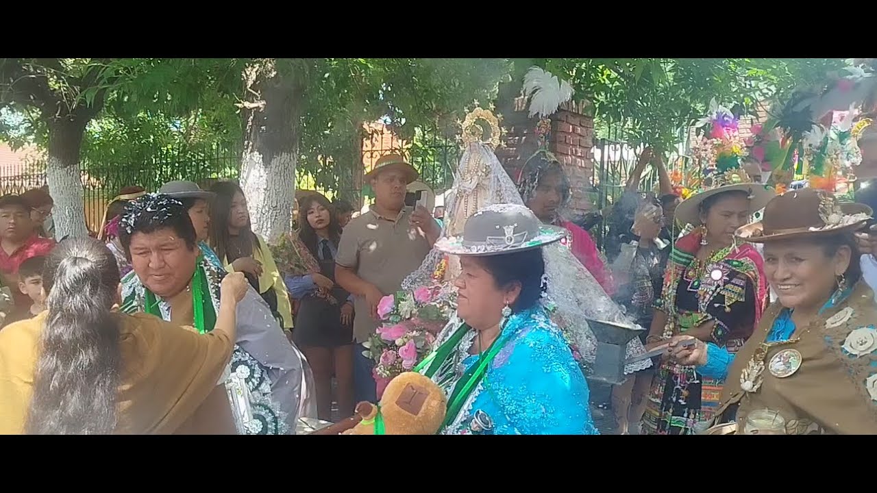 Entrada folklorica a devoción Virgen de Copacabana 2025. Barrio San Alberto, Bs As, Argentina.