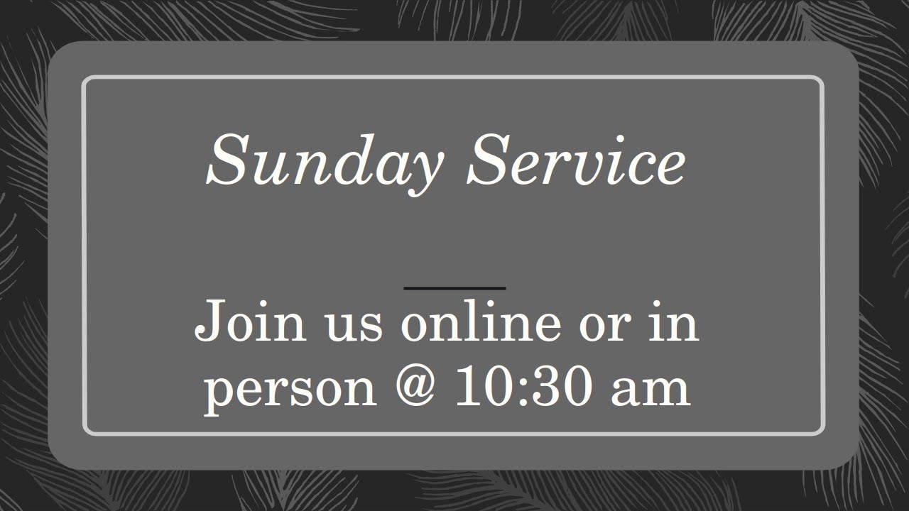 Sunday Morning 22 February 2026 Second Service
