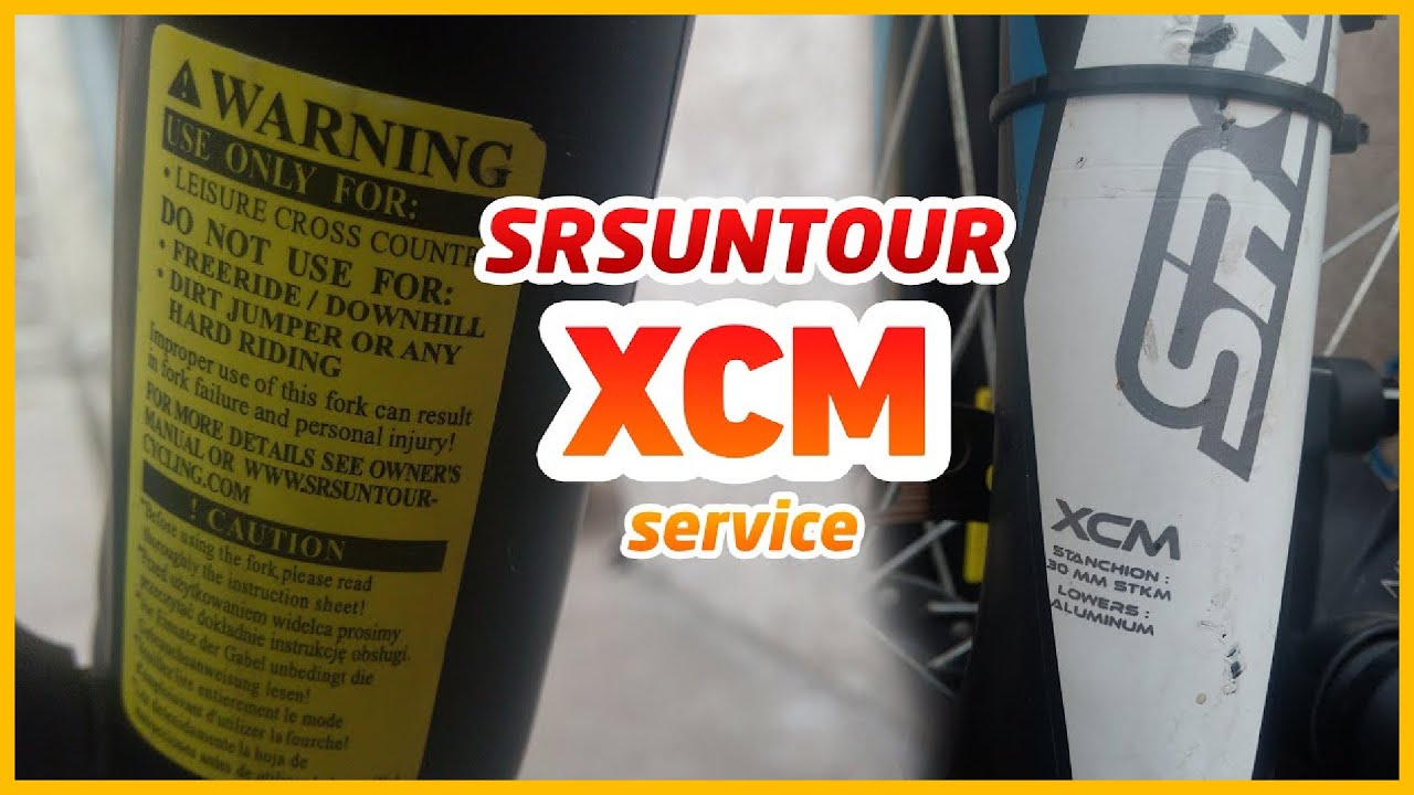 Suntour XCM fork disassembling (New video in the description)