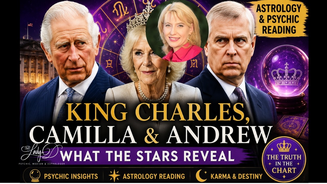 Astrology & Psychic Reading for King Charles, Camilla and Prince Andrew