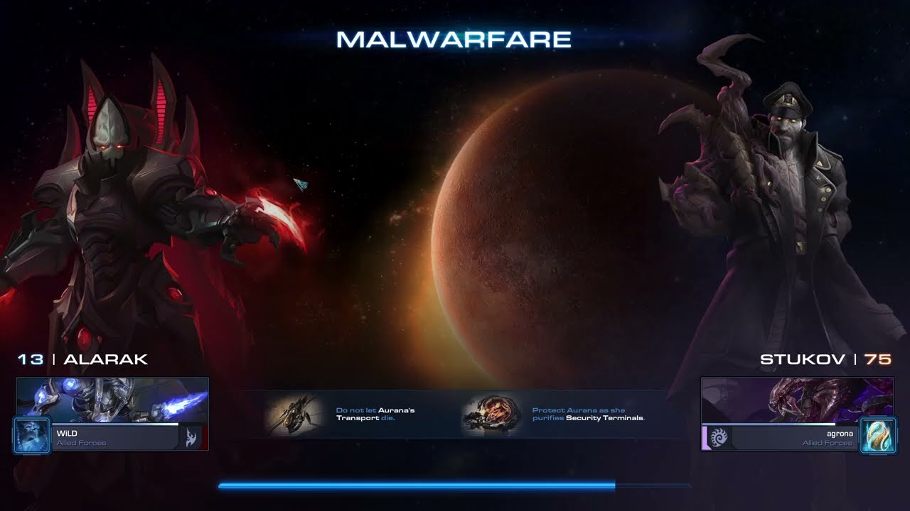 Starcraft 2: Co-op Commanders | ALARAK + STUKOV (NORMAL)
