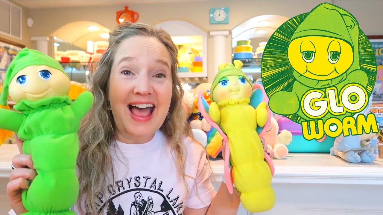 80s Thrift Haul 🐛 Vintage Glo Worms and MORE!