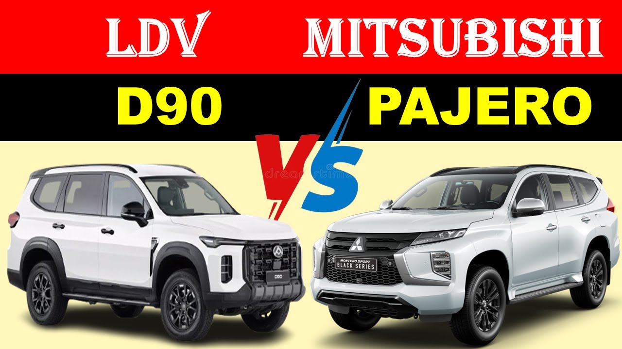 ALL NEW LDV D90 Vs ALL NEW Mitsubishi PAJERO SPORT | Which One Is Better?