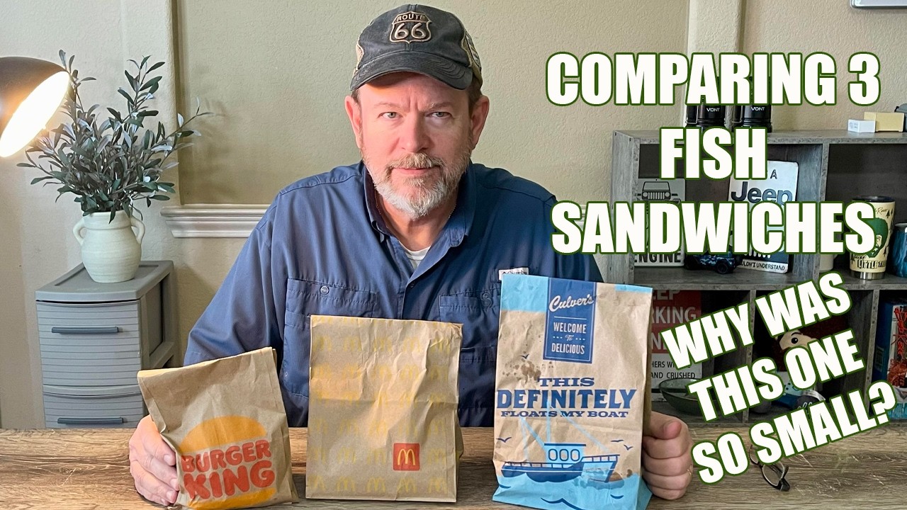 СРАВНЕНИЕ РЫБНЫХ СЭНДВИЧЕЙ ИЗ MCDONALD'S, BURGER KING И CULVERS