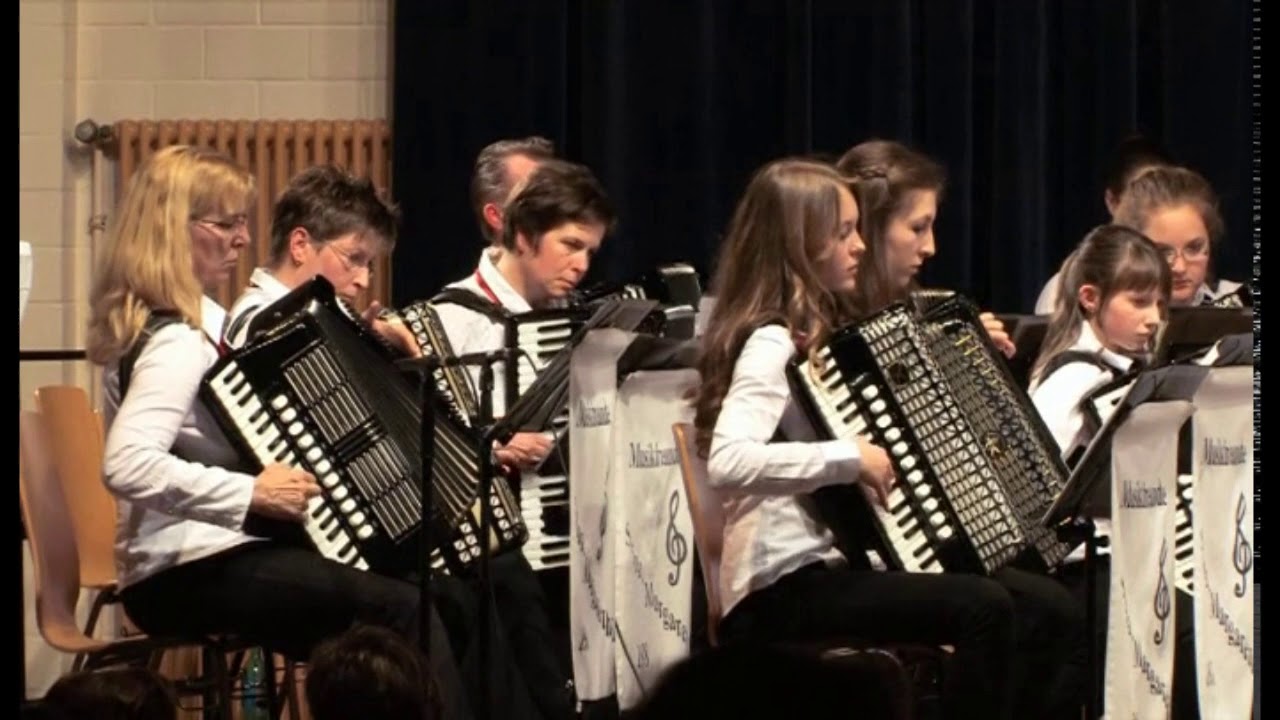 Deutschmeister Regimentsmarsch - Akkordeonorchester Musikfreunde Strinz-Margareth&auml;