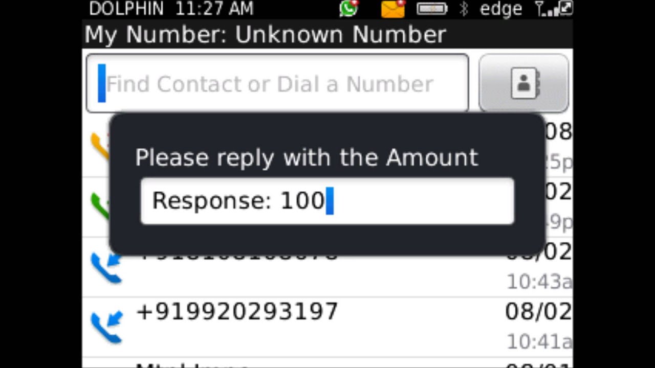 IMPS Transaction using Aadhaar Number