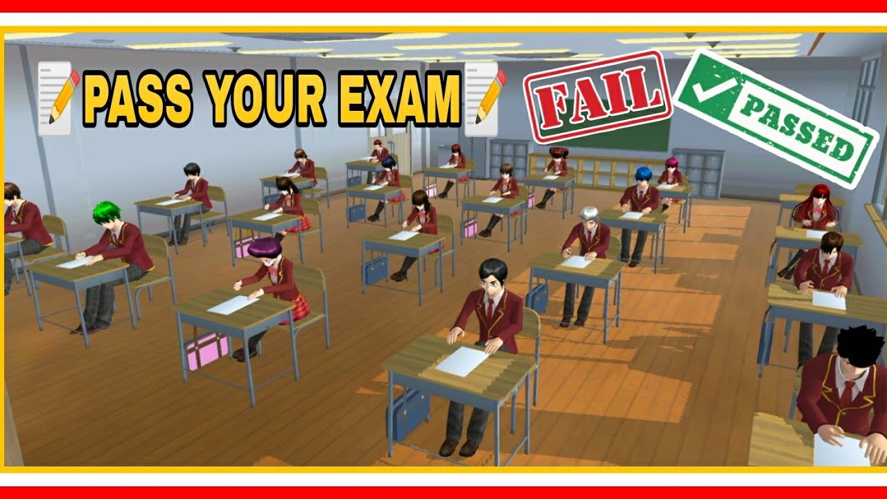 🏅 THE TOP STUDENT🏅| EXAM | SAKURA School Simulator Story | PART 1