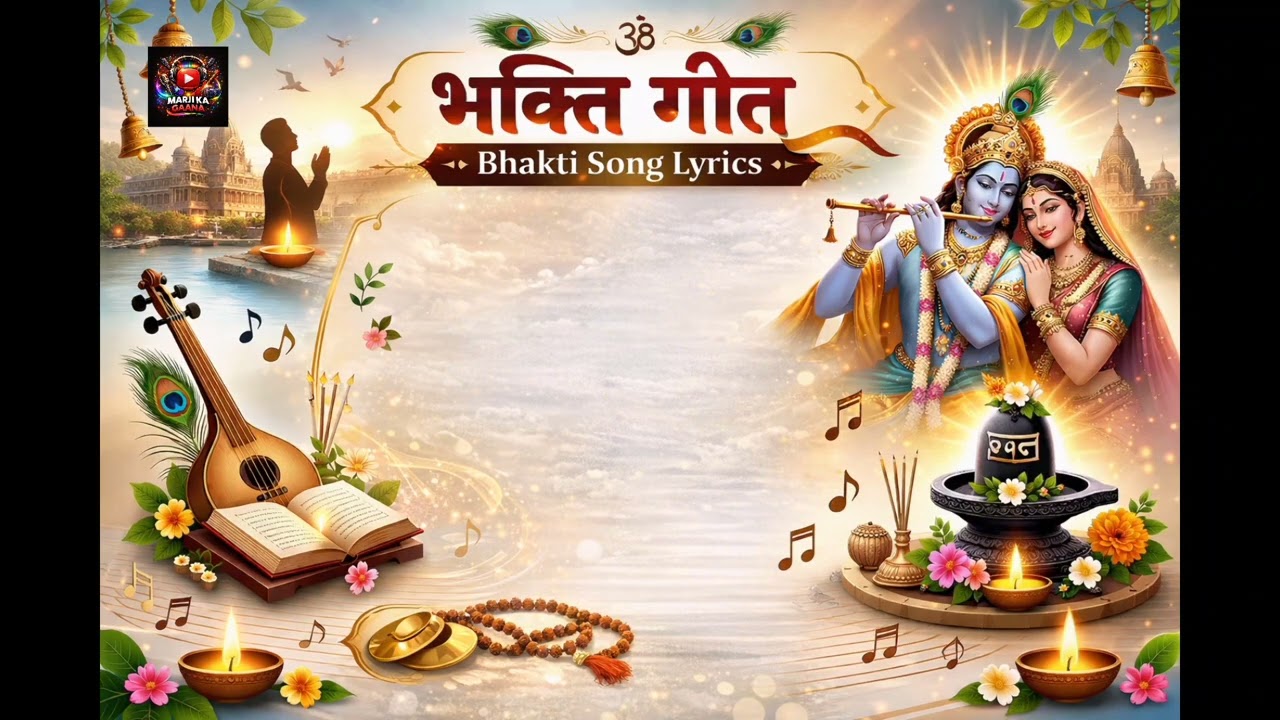 Bhakti Song Lyrics 🙏 | Radhe Radhe Bol | Peaceful Devotional Song
