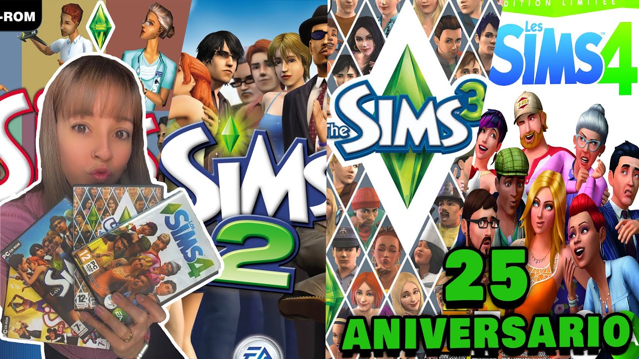 Celebrando 25 Años de Los Sims: Recorrido por mi colección