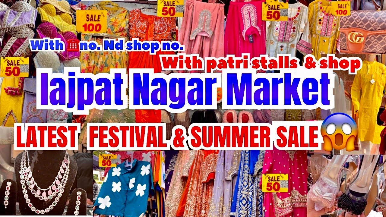 Lajpat Nagar Market Delhi | Lajpat Nagar Latest Collection |Lajpat Nagar central market Latest Video