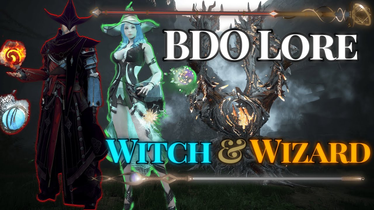 Black Desert Online Lore | Witch and Wizard/위자드 및 위치 스토리 [EN/KR]