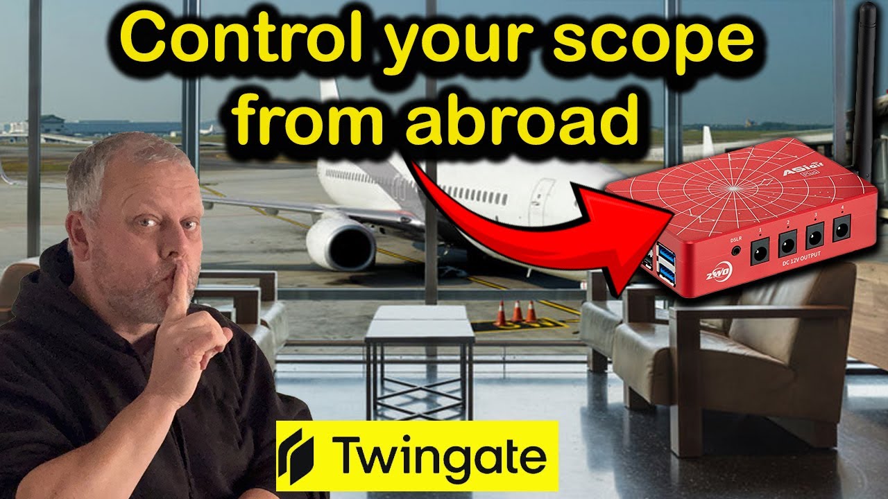 How I Control My Telescope From Anywhere! - ASIAIR & Twingate