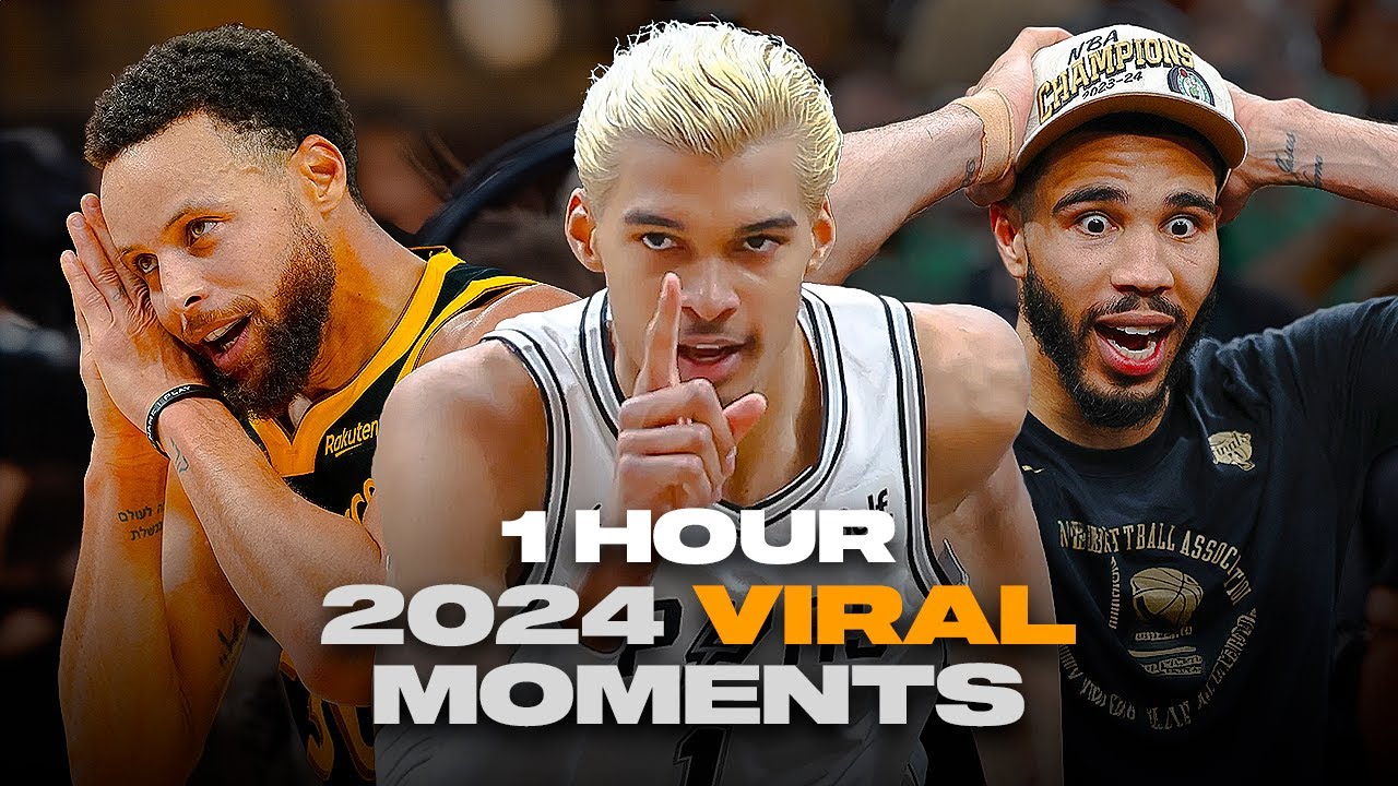 1 HOUR of the MOST VIRAL NBA Moments in 2024 Season + Playoffs 🤯