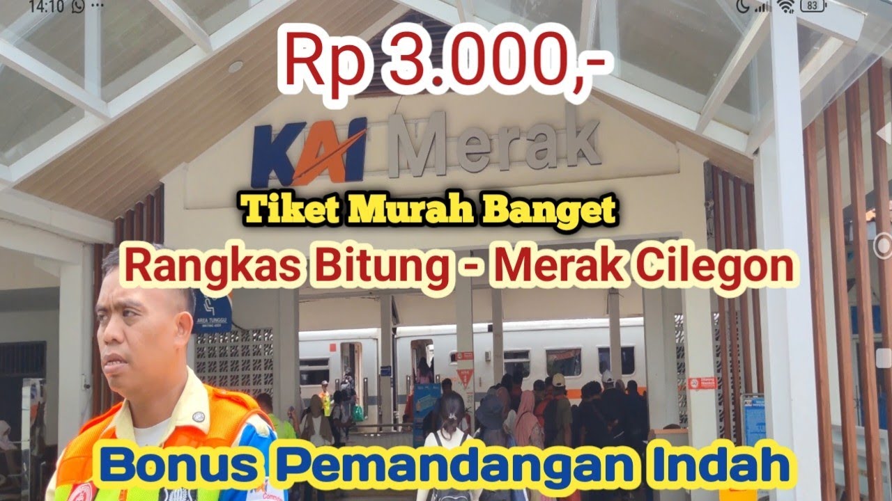 Murah Banget || Tiket 3000,- Rangkas Bitung Merak pemandangan indah