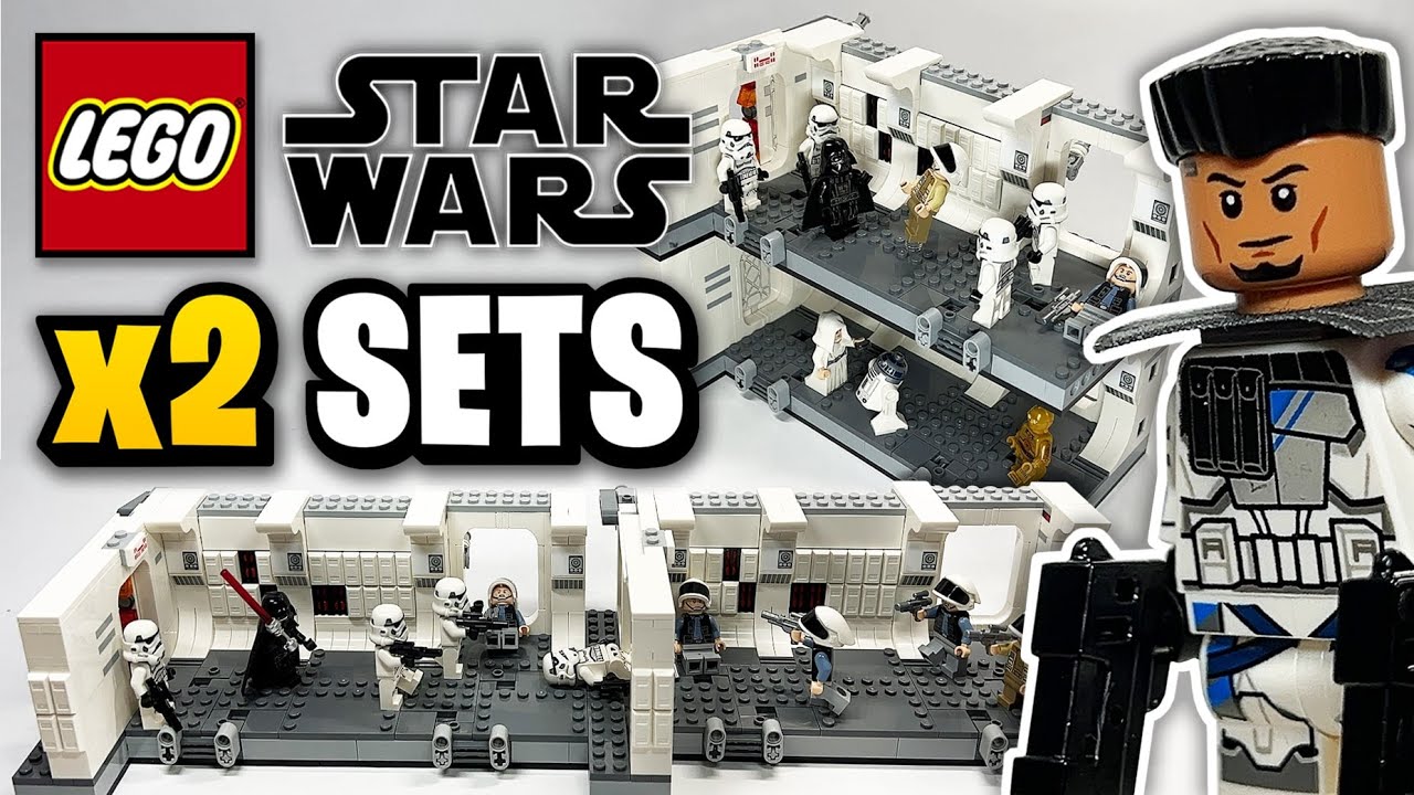 LEGO Star Wars Combining the Boarding the Tantive IV 2024 Set - Review & Ideas