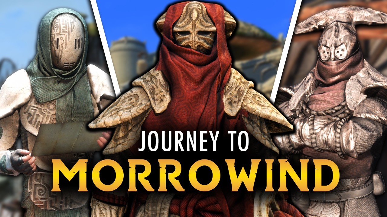Skyrim's Morrowind mods keep getting bigger
