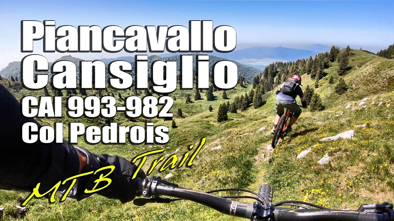 PIANCAVALLO, CANSIGLIO, CAI 993-922-982, Troi de Figariol, Col Pedrois - MTB trail