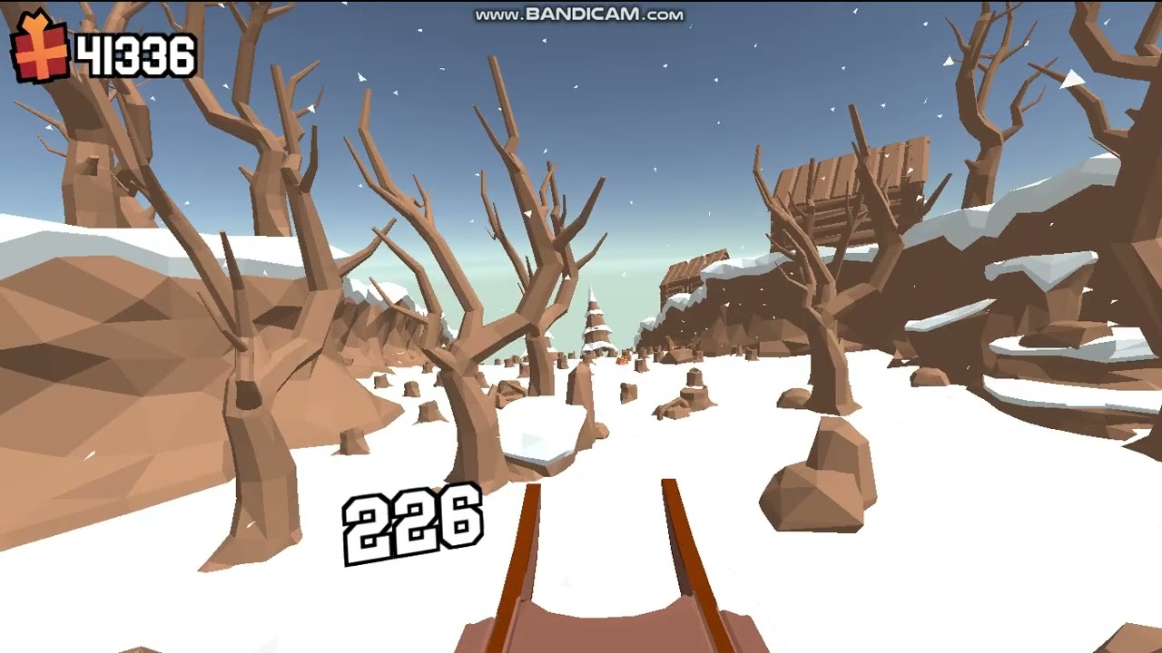 Snow Rider 3d (Score: 649)